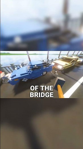 experiment:SHOCKING Chaos: Traffic FALLING Off The Bridge! 😱 Bridge Collapse Simulation #Disaster