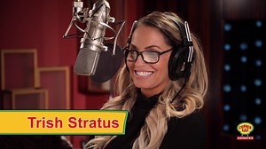 2K views · 134 reactions | Monday night's episode of Corner Gas: Animated is sure to be pure STRATUSFACTION as WWE Hall of Famer, Trish Stratus, makes a guest appearance. Watch this video clip of Trish recording the voiceover for her animated character then join us Monday at 9 PM (ET/PT) on @CTV Comedy Channel for "Sound and Fury." | Corner Gas Home | Facebook