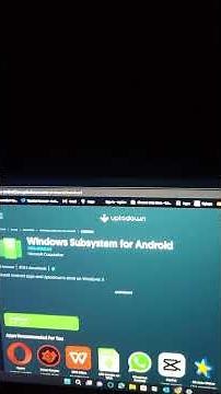 Installing Windows Subsystem for Android on a Gaming laptop