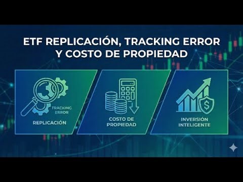 ETF Replicación, Tracking Error y Costo de Propiedad