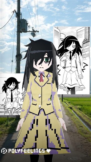 Evolución de tomoko en el manga creditos: @polyfeelings #tomoko #anime #watamote #animeshorts #fyp
