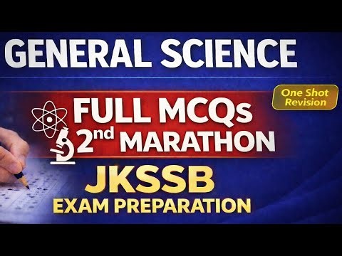 GENERAL SCIENCE - MAHA MARATHON 2ND🔥 | LAB ATTENDANT,FOREST INSPECTOR • FAA • AHTO ETC EXAM BOOSTER.
