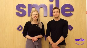 #Ad Check out Producer Nate & Bethany Watson at the Smile Direct Club SmileShop in NYC as they get started on their journeys to straighter smiles! And after this quick 30 min visit, all their invisible aligners will be sent directly to them. Smile Direct Club really makes it convenient and affordable to straighten your smile. There are five New York SmileShop locations alone! And not only is it as low as $87 a month, but we're giving you a deal for a free 3D scan $150 off your aligners! Just use