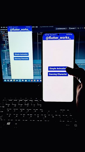 Flutter | Flutter Developer | Dart on Instagram: "Flutter dancing animation . . . #flutter #flutterui #fluttercommunity #flutterdeveloper #flutteruidesign #androidappdevelopment #androidapp #flutterdev #flutterapp #dartlang #googleflutter #fluttercommunity #flutterui #flutterwidgets #mobileappdevelopment #appdevelopment #crossplatformapp #iosdevelopment #androiddevelopment #mobiledevelopment . . . Like Share Follow"