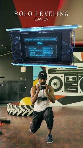 SOLO LEVELING WORKOUT [ DAY-07 ]