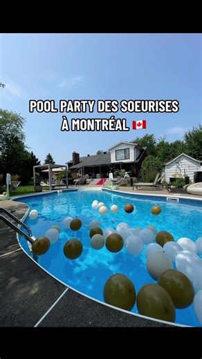 Première Pool Party entre Sœurs à Montréal - Retour sur un Événement Inoubliable