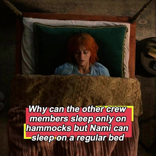 Why Nami Sleeps in a Bed While Others Use Hammocks