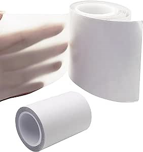 Inflatable Patch Repair Kit Waterproof Heavy Duty 3.15in x 7ft Roll Clear TPU Repair Tape for Bounce House, Tent, Canvas, Canopy, Pool Floats, Swimming Ring