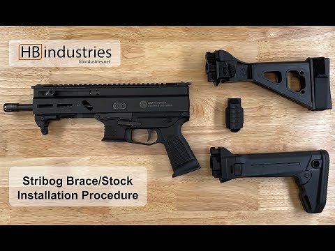 HBI Stribog Stock and Brace Install