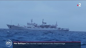 En Mer Baltique, des dizaines de bateaux russes, officiellement inoffensifs, seraient en fait mal intentionnés. Ils profiteraient de partir à la pêche pour en réalité récolter clandestinement de informations stratégiques, voire organiser des sabotages. ▶️ #JT20H | Le 20h – France Télévisions