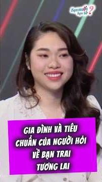 Family and Standards of a Prospective Boyfriend Inquirer