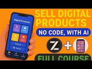 Build Digital Product Selling App on Mobile | No Code, No PC Needed | Full Tutorial 🔥