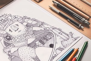 3 End of Year Choice-Based Art Ideas with a FREE Printable Art Choice-Board Activity - Ms Artastic