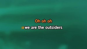 Karaoke The Outsiders - NEEDTOBREATHE - CDG, MP4, KFN - Karaoke Version