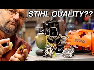 Is Stihl Quality Slipping? 4-mix Engine Repair, Stihl KM 90R.
