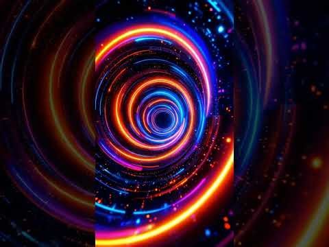 Ultra 4K Neon Vortex Loop | Vertical Screensaver for PC, Laptop & Mobile #Shorts
