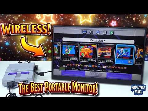 The BEST Portable Monitor EVER! Wireless With Built In Battery! (HotYeah 17.3" 2.5K)