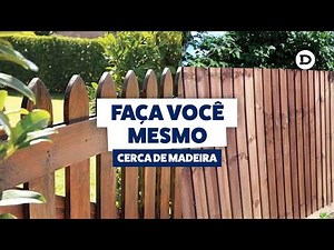 DIY: Como fazer uma cerca de madeira