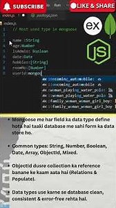 Want to keep your MongoDB data clean? Let’s understand Mongoose Data Types in 60 seconds!