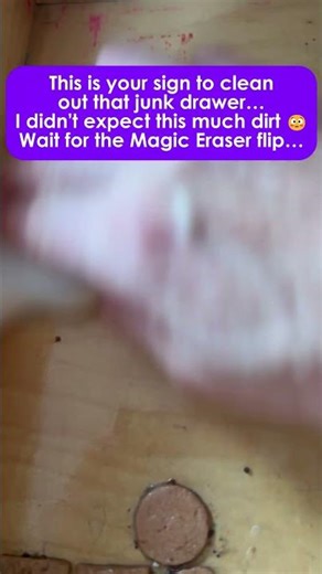 Junk Drawer Clean… You Won’t Believe the Dirt 😳