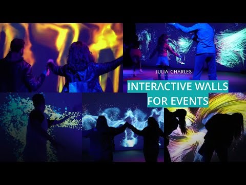 Interactive Walls for Events | Immersive Digital Projection Experience