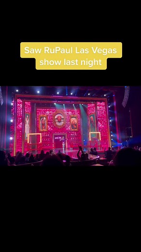 The RuPaul Drag Race Live Las Vegas. #rupaulsdragrace #rupaul #lasvegas