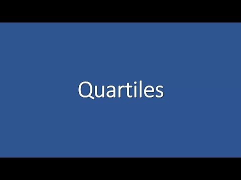 Grade 12 Mathematical Literacy - Quartiles
