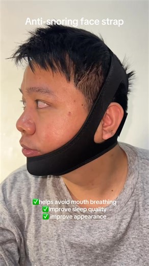😴 Tired of Snoring Keeping You Up All Night? 😩 Introducing the Ultimate Anti-Snoring Solution - Our Chin Strap! 💤 ✔️ Stops snoring instantly ✔️ Comfortable and adjustable fit ✔️ Proven to improve sleep quality 💤 ✔️ Suitable for side, back, and front sleepers ✔️ Easy to use and maintain 🚫Stop the snoring and get the restful sleep you deserve! Order Now 🛒https://bit.ly/3WBmVFe | H&W Life Store Electronic Philippines