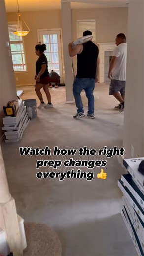 FlexTileFlooring on Instagram: "Prep first, perfection after 🔧💪 ✨ Ultra Noor – Tuscany Oak 📏 7x48″ plank | 💪 22 mil wear layer Why we focus on prep: • Smooth, even surface • Stronger bond for planks • Fewer future issues • Lasting quality you can feel 📲 Message us today for a free consultation and get it done right from the start!"