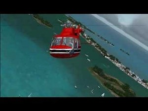 FS2004 - Sikorsky S76 from Juliana to Saba