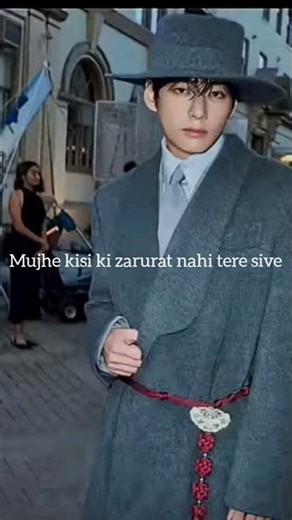 mujhe kisi ki zarurat nhi tere sive##hindi🥹##bts##new#viral##short#video#kimtaehyung#whataupstatus💜