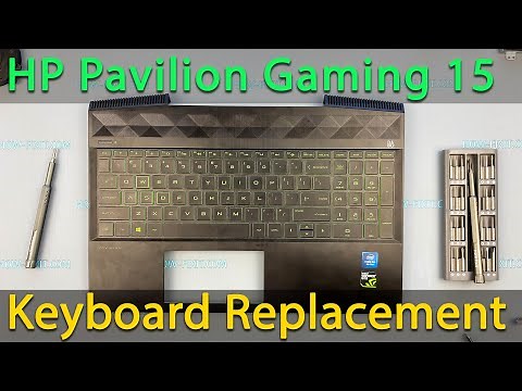 HP Pavilion Gaming 15 Keyboard Replacement | Fix Broken/Not Working Keyboard