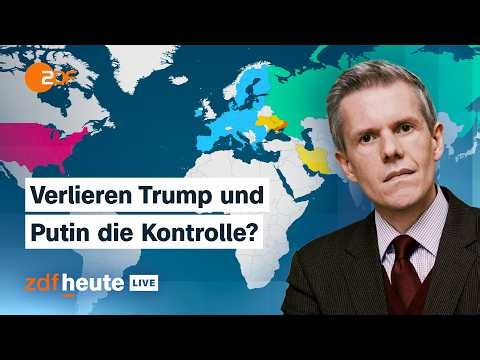 Why Trump and Putin are currently failing – Analysis with military economist Keupp I ZDFheute live