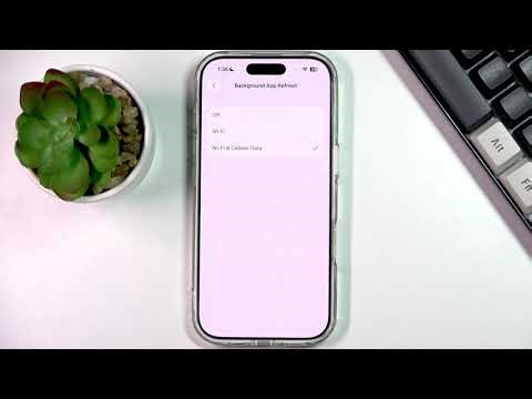 iPhone 17 – How to Turn On Background App Refresh
