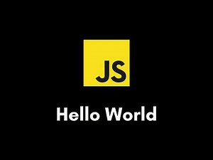 JavaScript Tutorial #2 | Setup + First Program (Hello World)