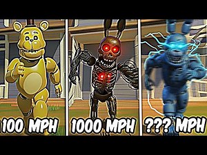 I Tested the FASTEST Animatronics in Hello Neighbor