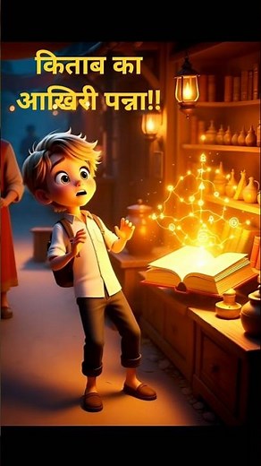 “जादुई किताब का आखिरी पन्ना😮!”📚Jadui kahani | Jadui cartoon | Magical stories | Jadui kitabki kahani