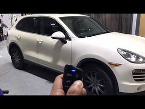 Porsche Cayenne 958 Remote Start w/ Compustar Drone