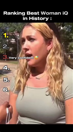 Inteligencia femenina y preguntas callejeras