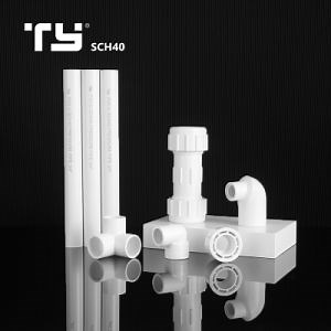 [Hot Item] PVC CPVC Pipe Fittings Sch40 BS Pn10&Pn16 PVC Famale Tee