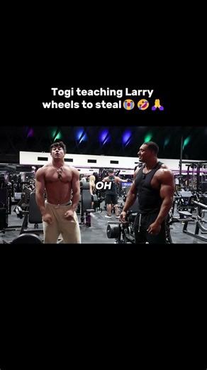 Togi teaching larry wheels to steal😭😂 #togi #funny #meme #relatable #shorts