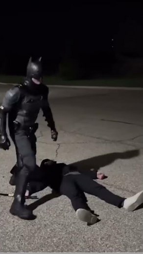 Batman hits insane griddy