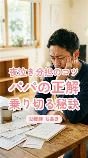 【パパの正解って？】夜泣きを乗り越える秘訣👀 #ココママ #子育て #産後ケア