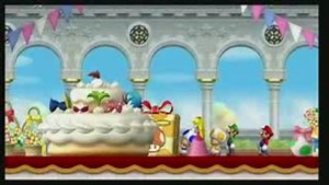 New Super Mario Bros Wii  Intro