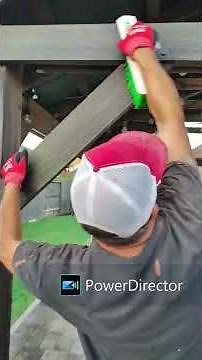 Pergola Staining Part 1 The Cleaning #diy #pergola, #woodworking #roofing #home #carpentry