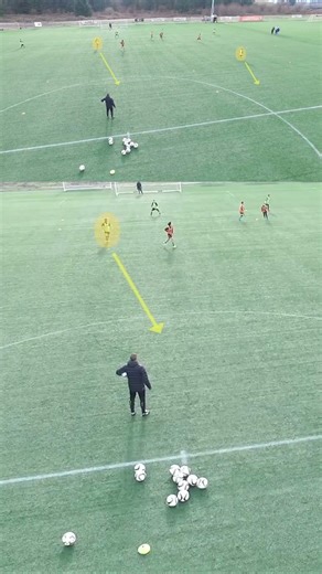 Playing Out the Back | Soccer Attacking Drills/Games