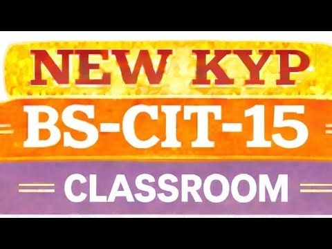 NEW KYP COURSE BS CIT 15 SESSION CLASSROOM CLICKER FULL VIDEO