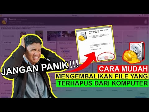 CARA MENGEMBALIKAN FILE YANG TERHAPUS PERMANEN DENGAN RECUVA - RECUVA TUTORIAL