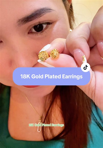 18K Gold Plated Earrings for Everyday Wear