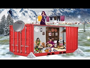 Winter Me Container House Indian Jugaad Thand Me Ghar Hindi Kahani Hindi Moral Stories Comedy Video